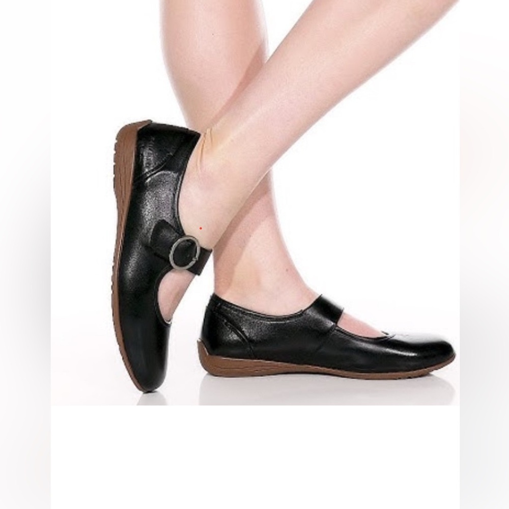 Josef Seibel Fenja 18 Black Mary Janes Size 37
